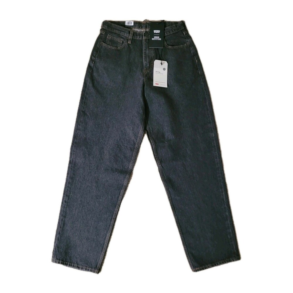 Levis Jeans 30x34 Men SUPER BAGGY Charcoal Codura Denim Skater Hip Hop MSRP $108